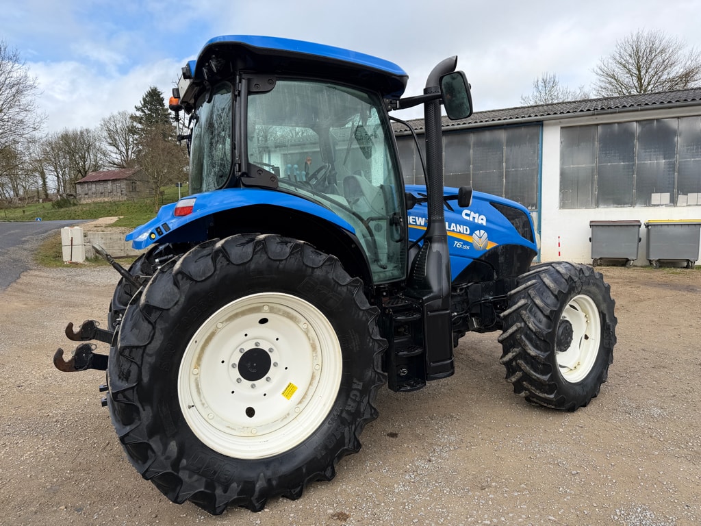 Tracteur NEW HOLLAND T6.155 EC - photo slide 3