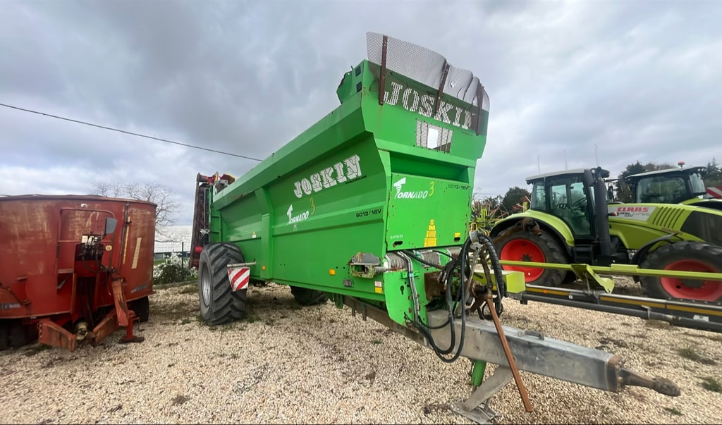 Epandeur fumier JOSKIN 6013-16V - photo slide 1