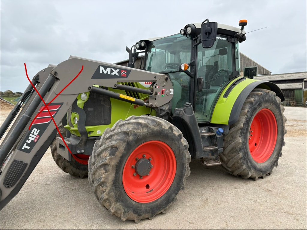 Tracteur CLAAS ARION 430 - photo slide 1