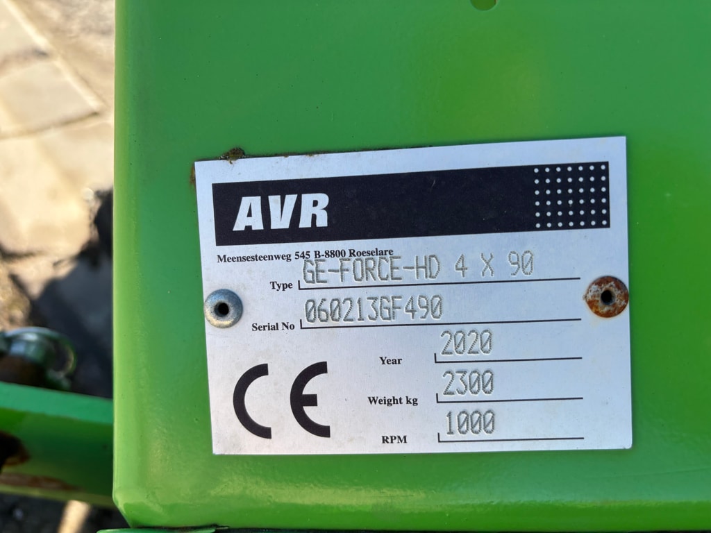Fraise butteuse AVR Ge force - photo slide 5