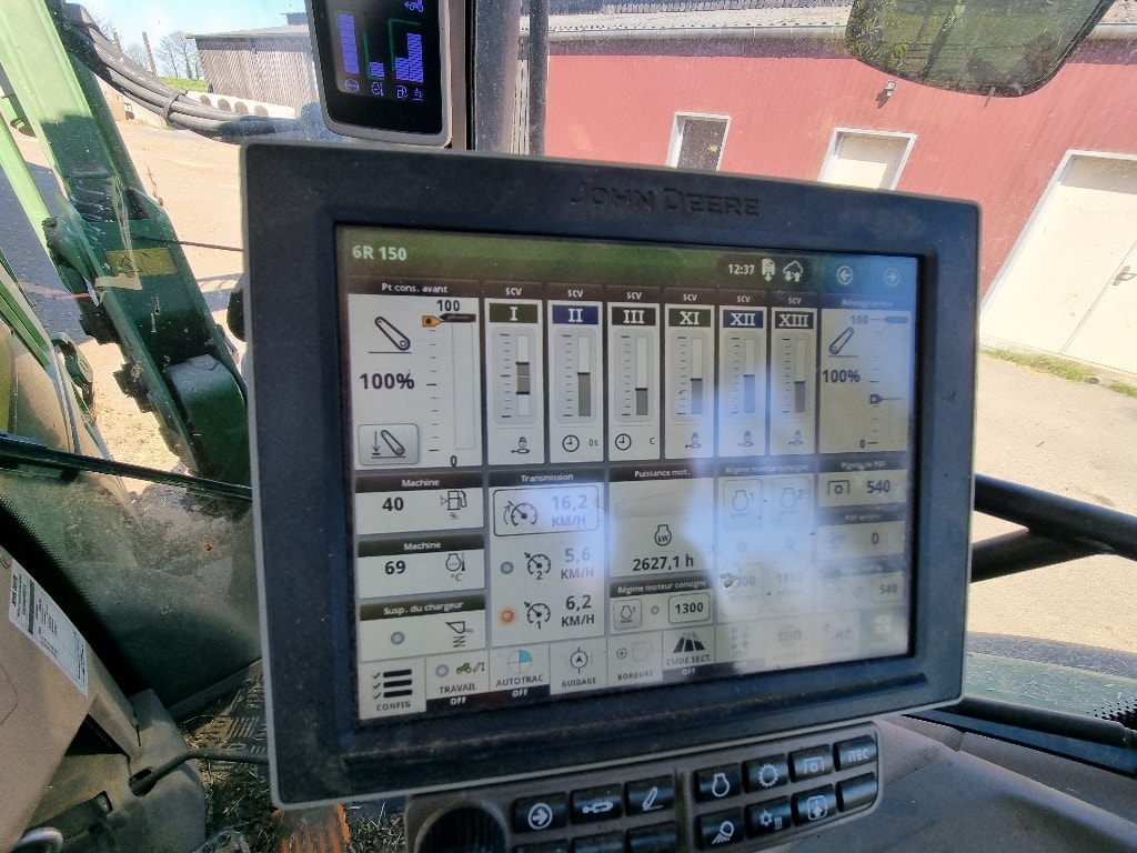 Tracteur chargeur JOHN DEERE 6R 150 - photo slide 7