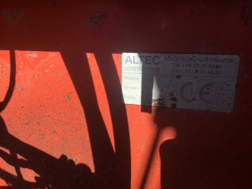 Derouleuse ALTEC Dr160A - photo slide 5
