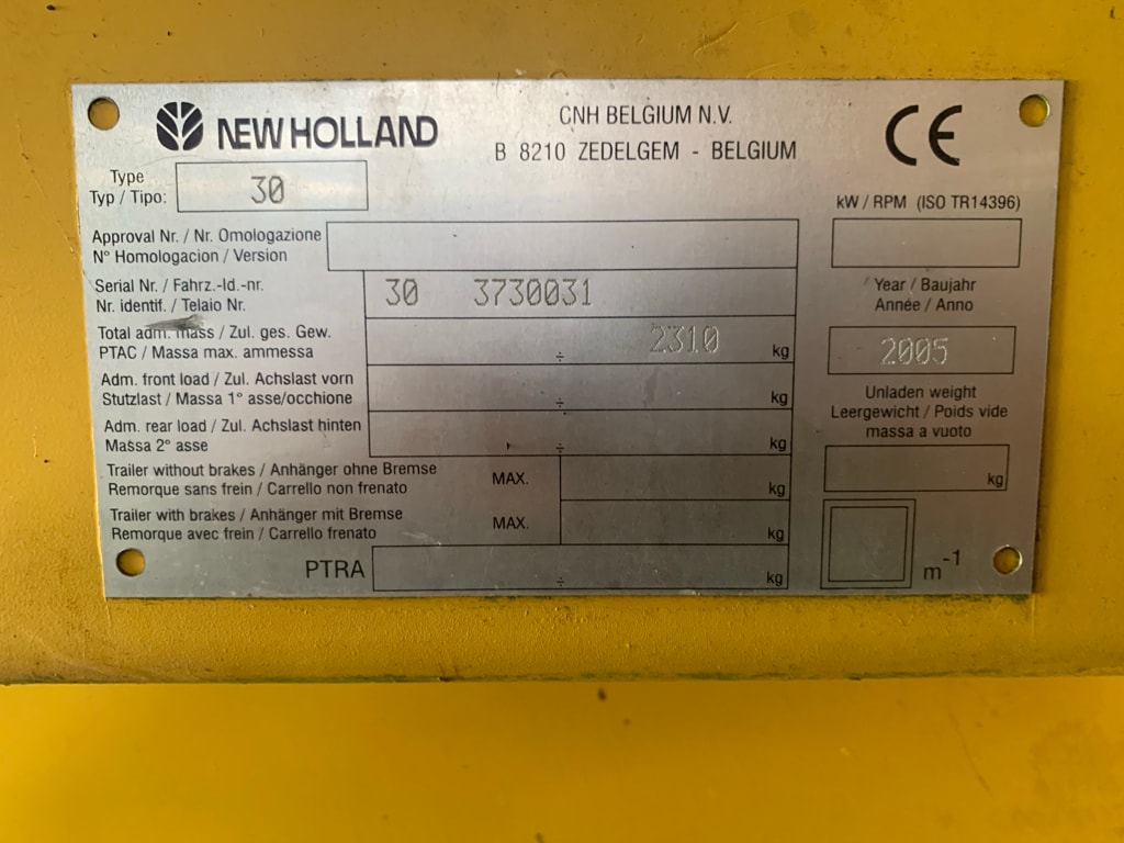 Coupe (MB) NEW HOLLAND 9.15 EXTRA CAPACITÉ  - photo slide 7
