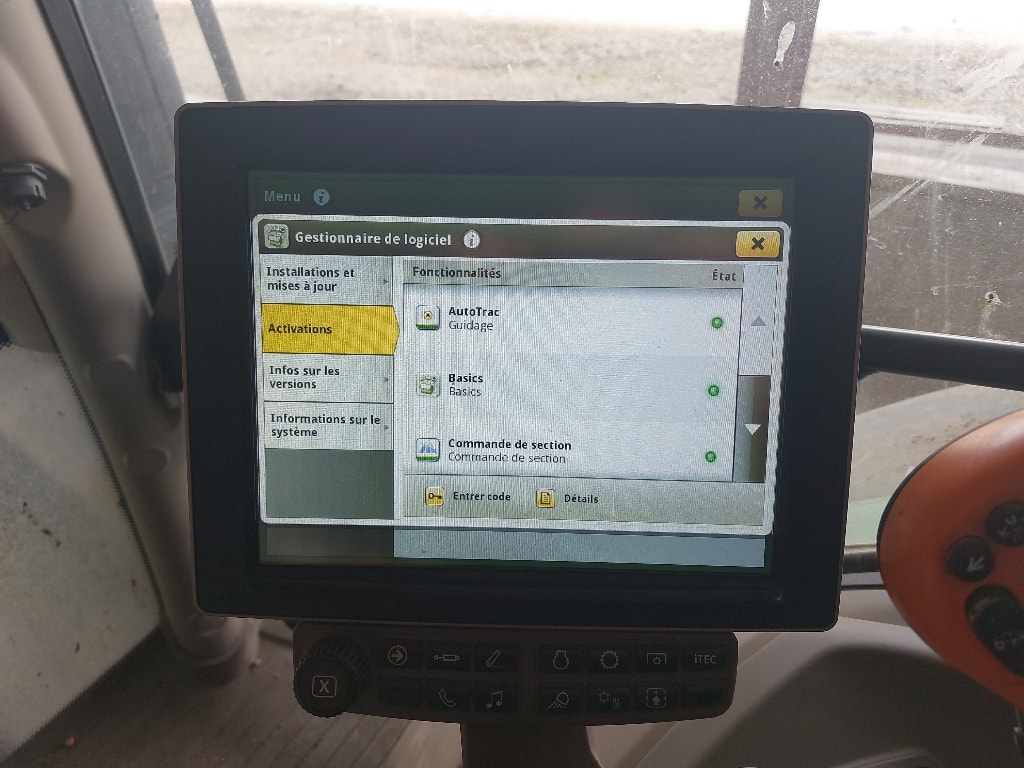 Tracteur JOHN DEERE 6215R FT4 - photo slide 17