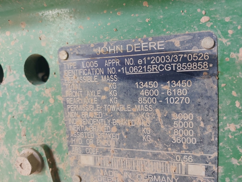 Tracteur JOHN DEERE 6215R FT4 - photo slide 5