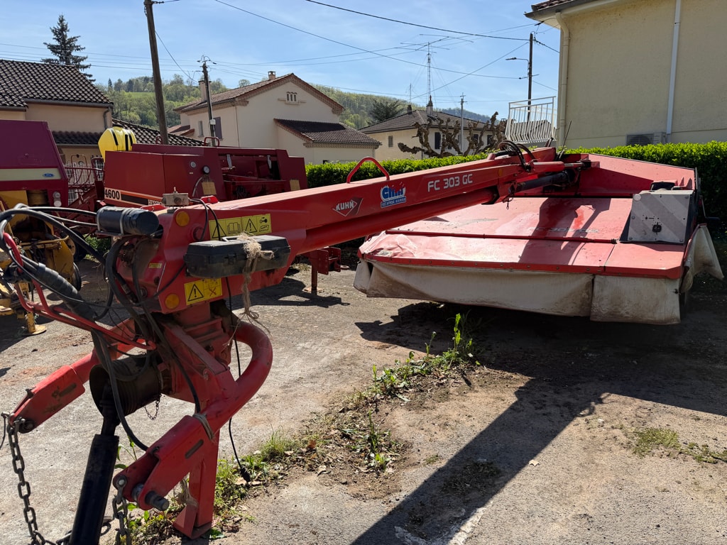Faucheuse conditionneuse KUHN FC 303 GC - photo slide 6