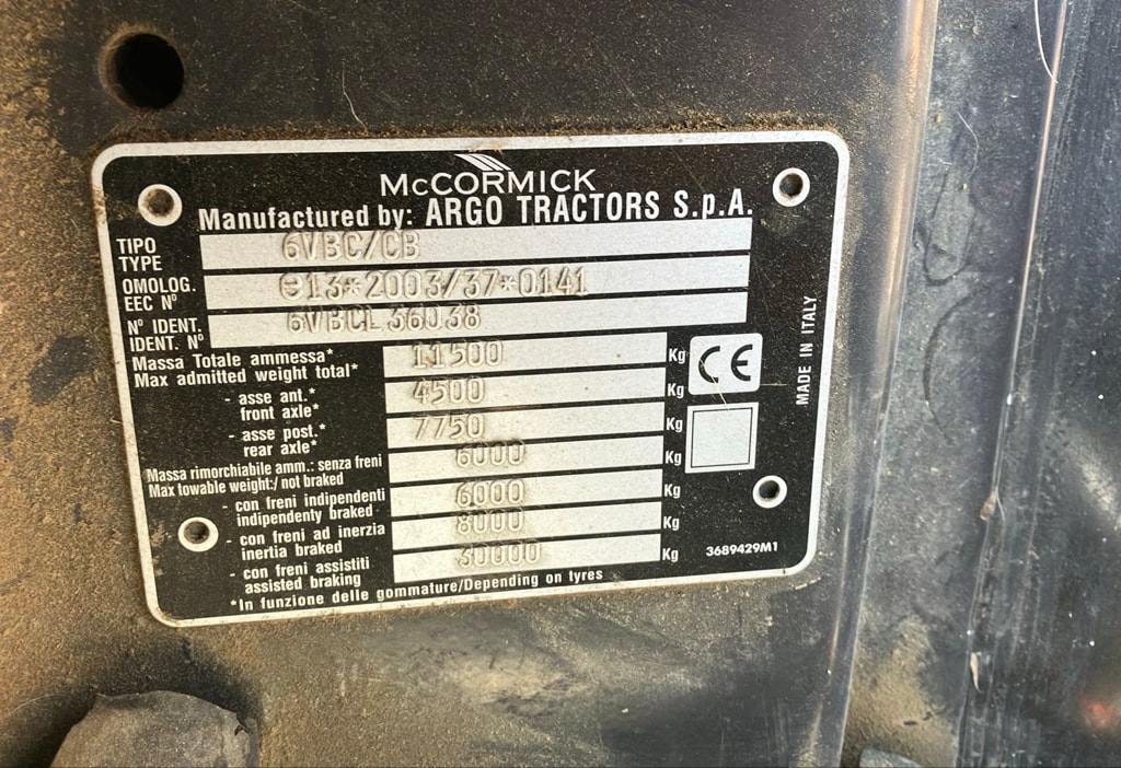 Tracteur MC CORMICK Xtx165xtraspeed - photo slide 5