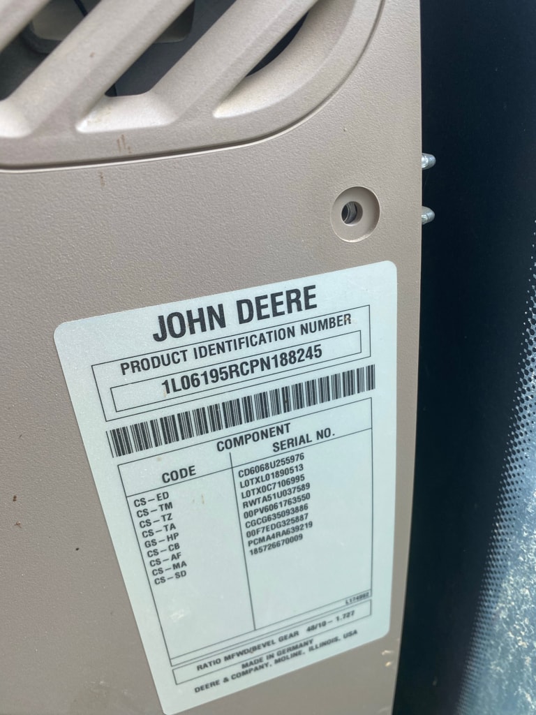Tracteur JOHN DEERE 6R 195 - photo slide 5