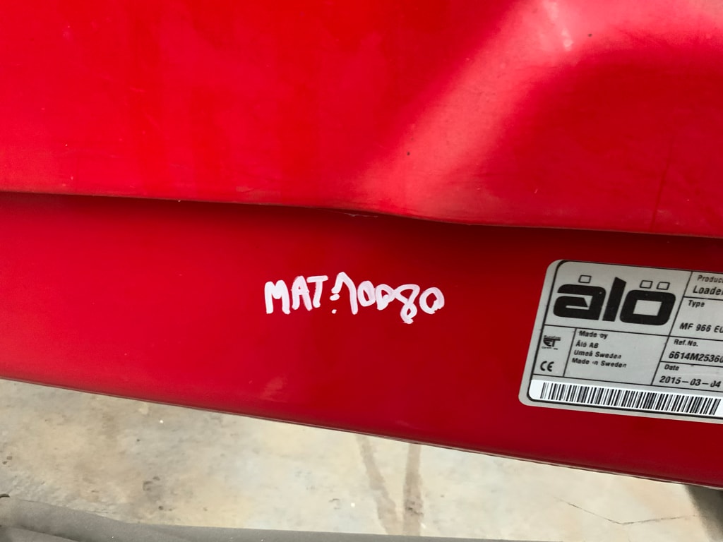Chargeur Frontal MASSEY FERGUSON 966 - photo slide 7