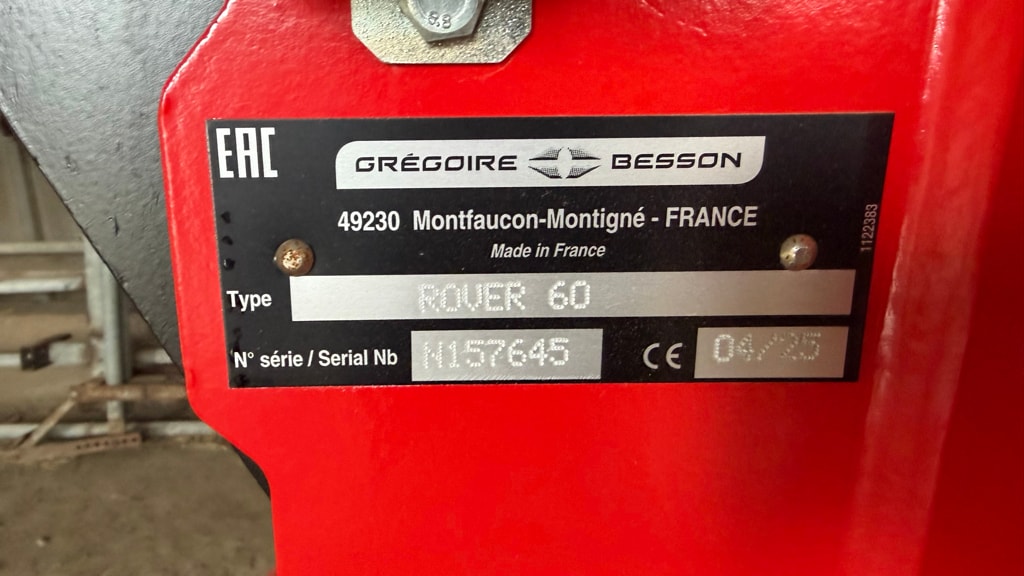 Charrue GREGOIRE BESSON ROVER60 - photo slide 12