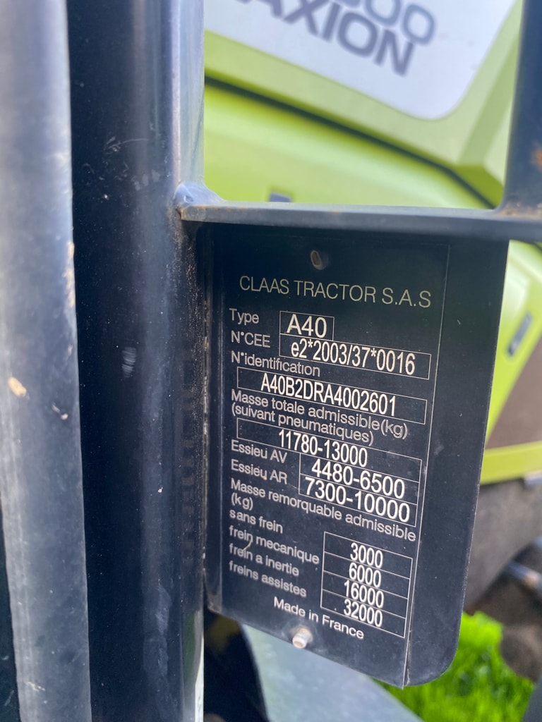 Tracteur CLAAS ARION 610 - photo slide 5