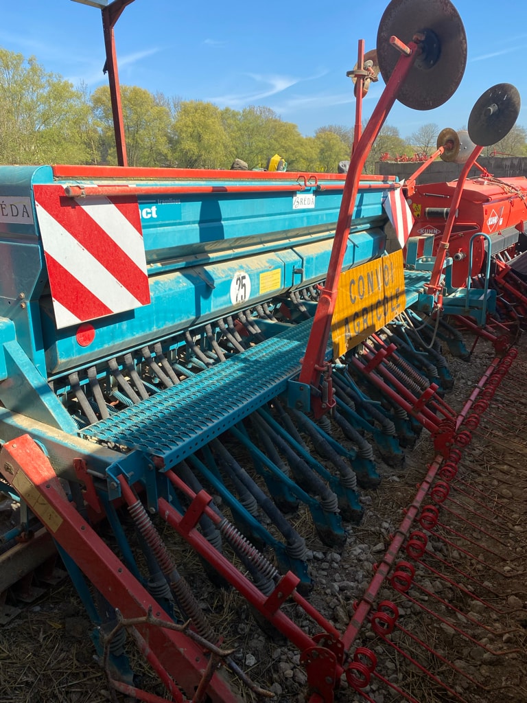 Combine de Semis KUHN HR 4001 M + SULKY COMPACT 4 M. - photo slide 4