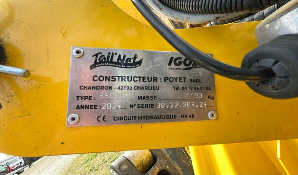 Epareuse TAIL NET 3500+ - photo slide 8