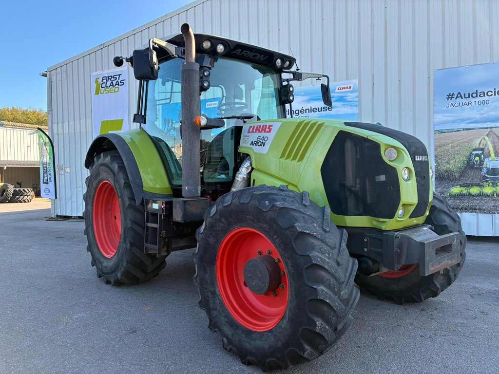 Tracteur CLAAS ARION 640 CiS - photo slide 1