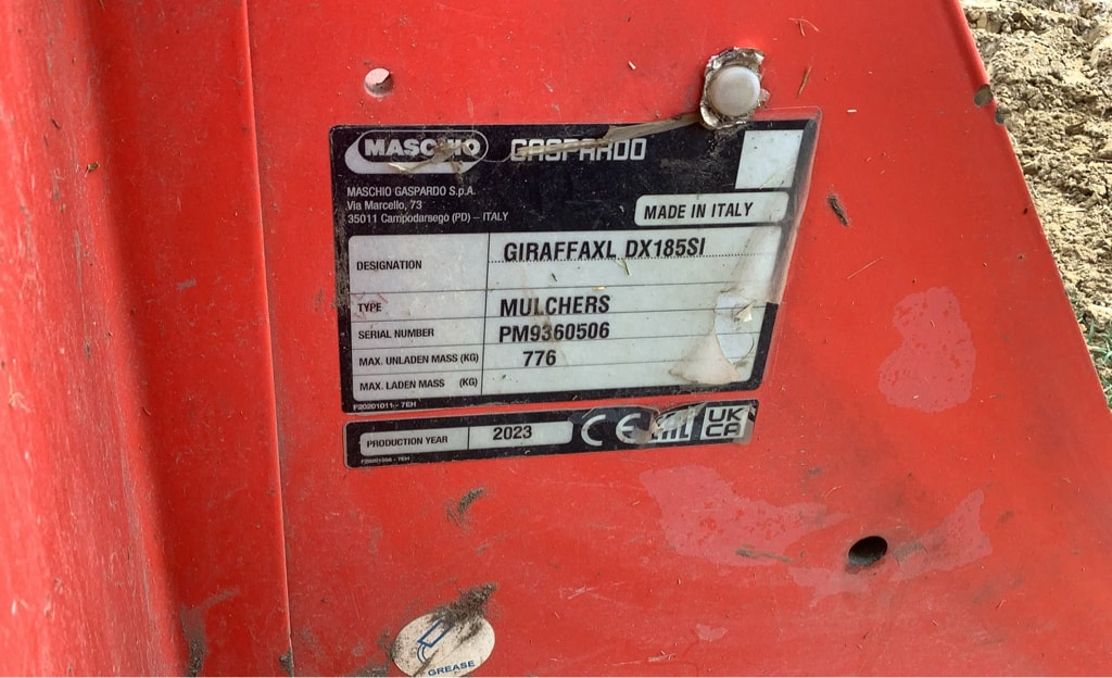 Broyeur d'accotement MASCHIO GIRAFFA XL 185. Si - photo slide 7