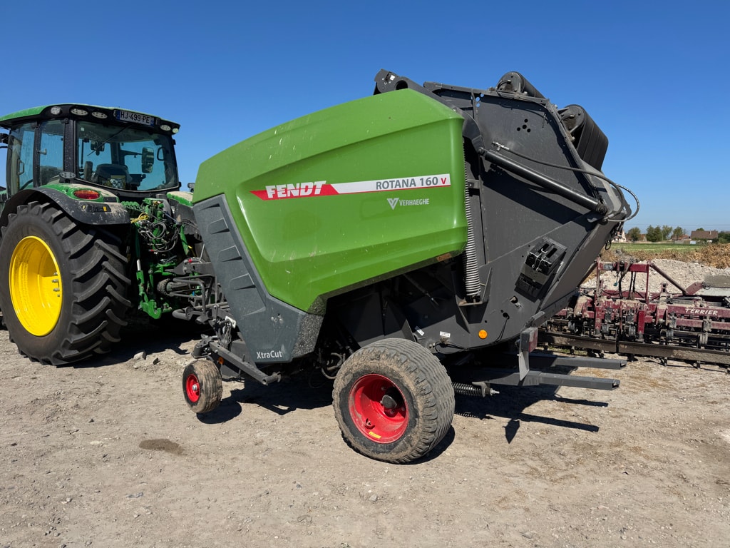 Presse balles rondes FENDT Rotana 160 v xtra - photo slide 5