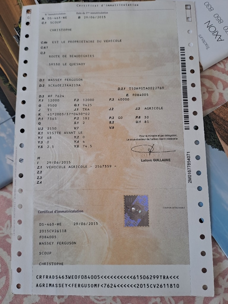 Tracteur MASSEY FERGUSON 7624 DYNA-6 ESSENTIAL - photo slide 8