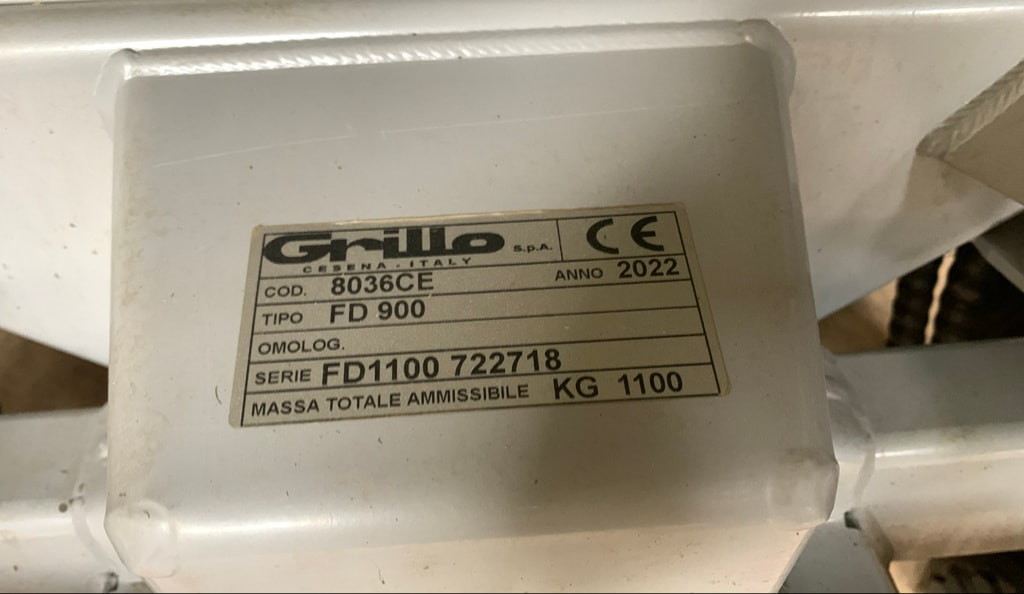 Tondeuse autoportee GRILLO Fd900 - photo slide 7