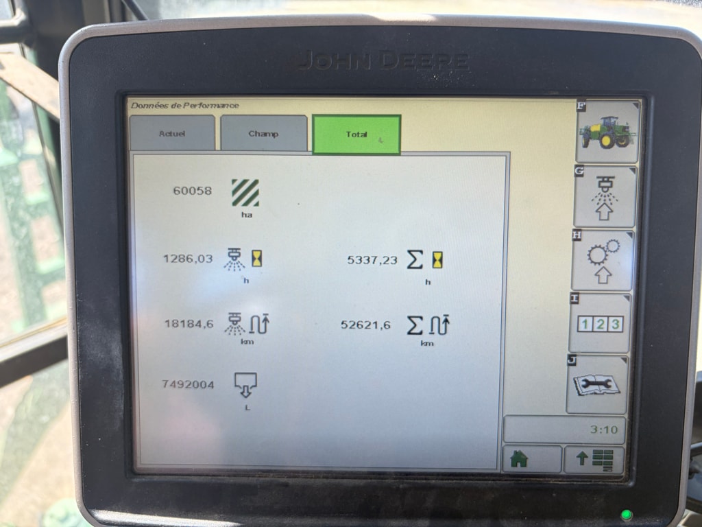 Pulverisateur automoteur JOHN DEERE 5430i - photo slide 23