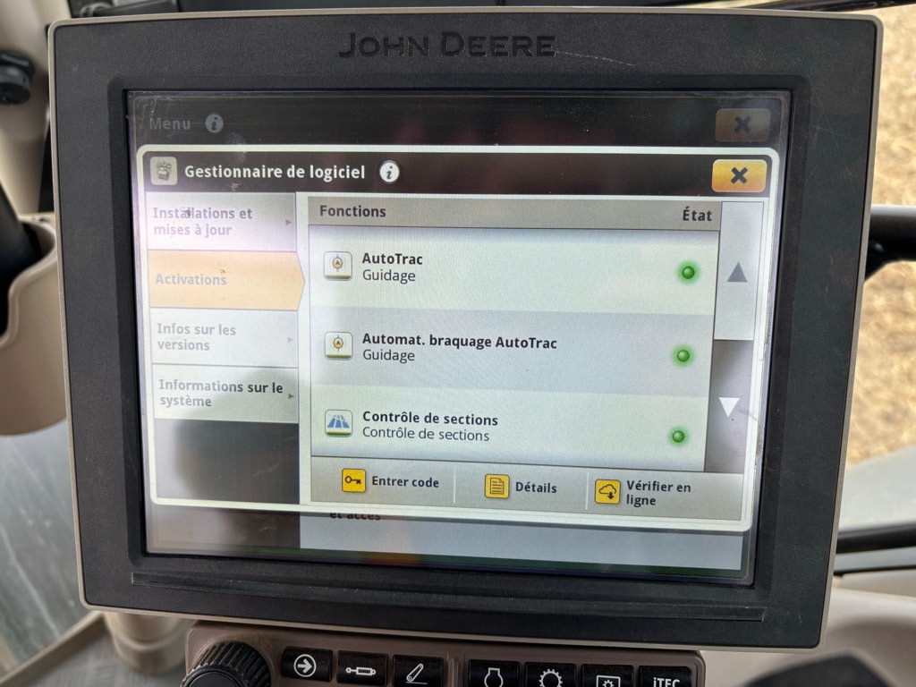 Tracteur JOHN DEERE 6R250 - photo slide 13
