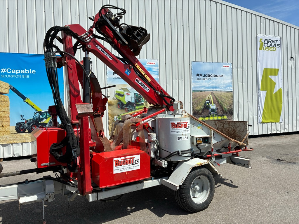 Broyeur BUGNOT BV 11 AVEC GRUE - photo slide 11