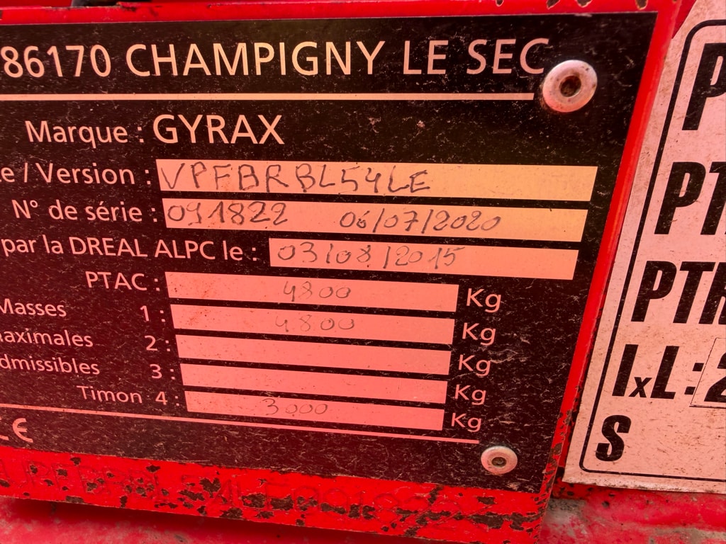 Broyeur GYRAX G541 - photo slide 6