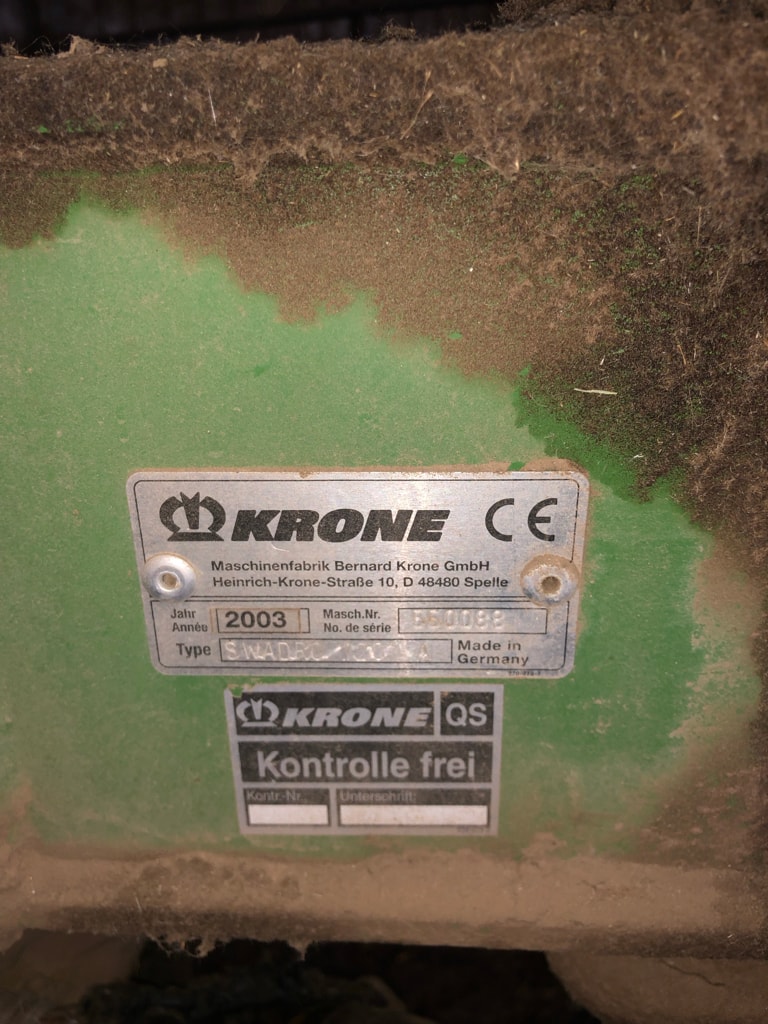 Andaineur KRONE Swadro 1201 A - photo slide 6