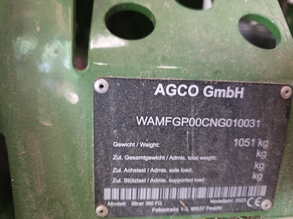 Faucheuse FENDT Slicer 360 FQ - photo slide 5