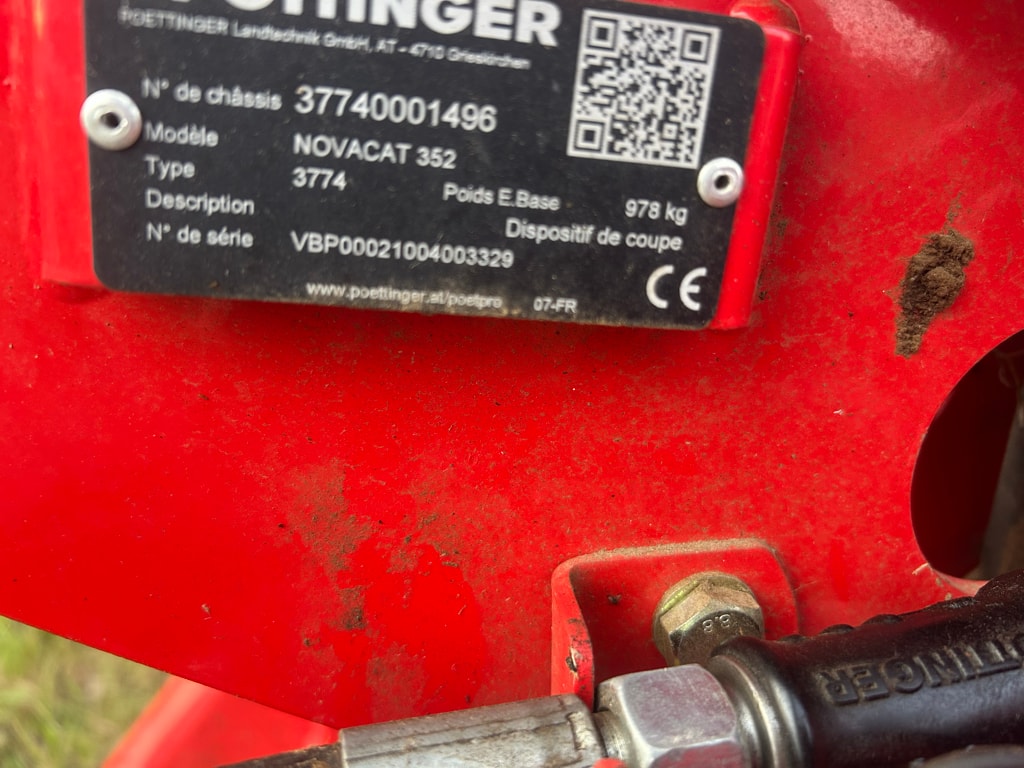 Faucheuse POTTINGER NOVACAT 352 - photo slide 6