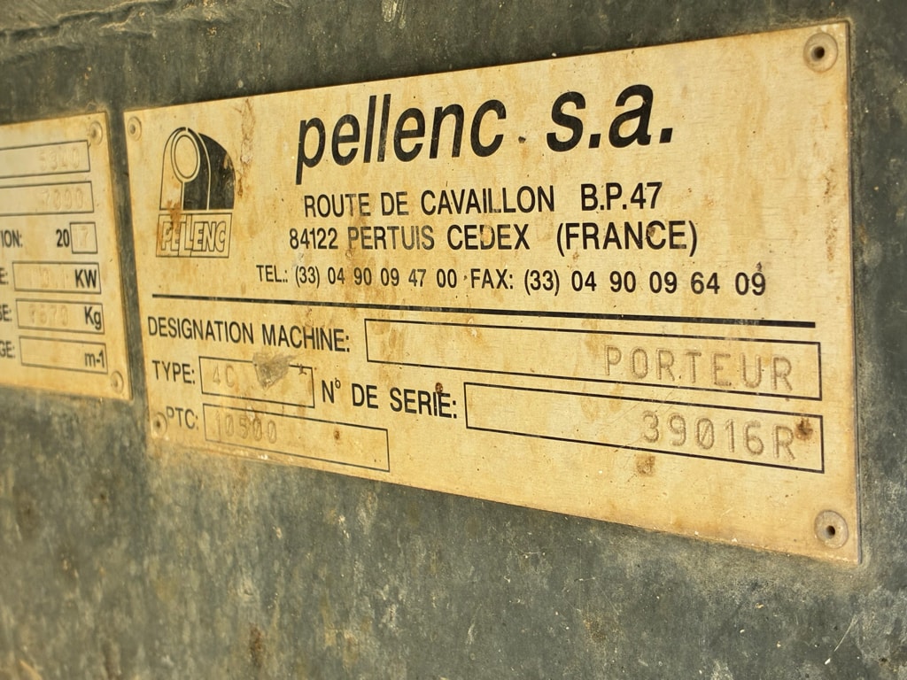 Machine à vendanger PELLENC Optimum 670 ES - photo slide 5