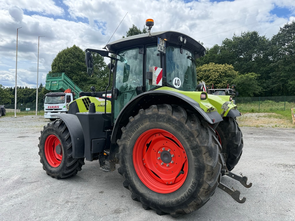 Tracteur CLAAS ARION 630 CMATIC CEBIS - photo slide 5