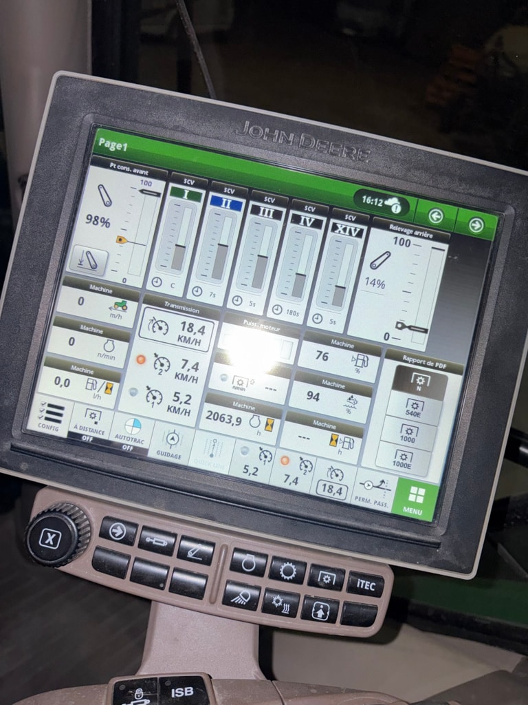 Tracteur JOHN DEERE 6175R Premium - photo slide 6