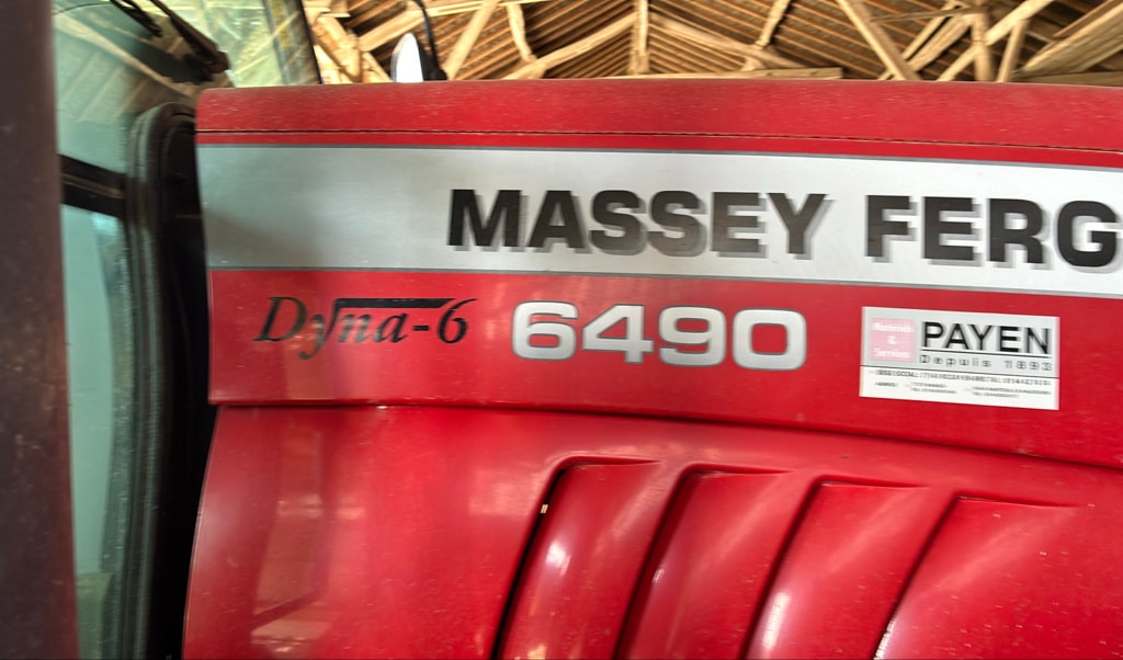 Tracteur MASSEY FERGUSON 6490 - photo slide 13
