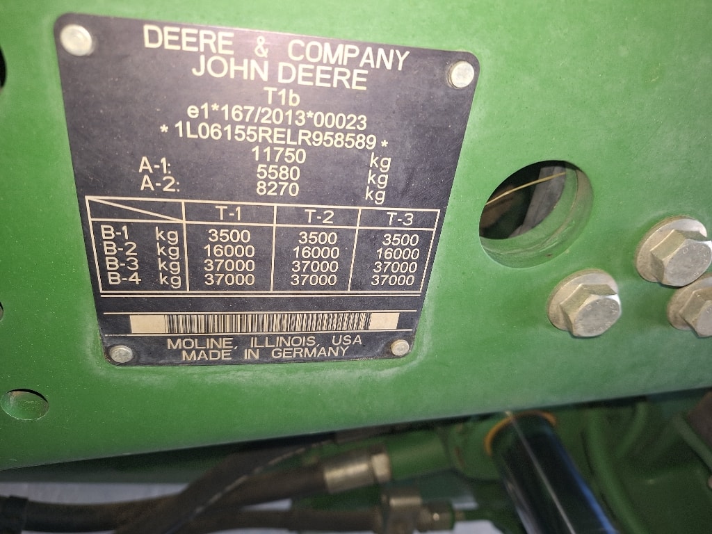 Tracteur JOHN DEERE 6155R - photo slide 5