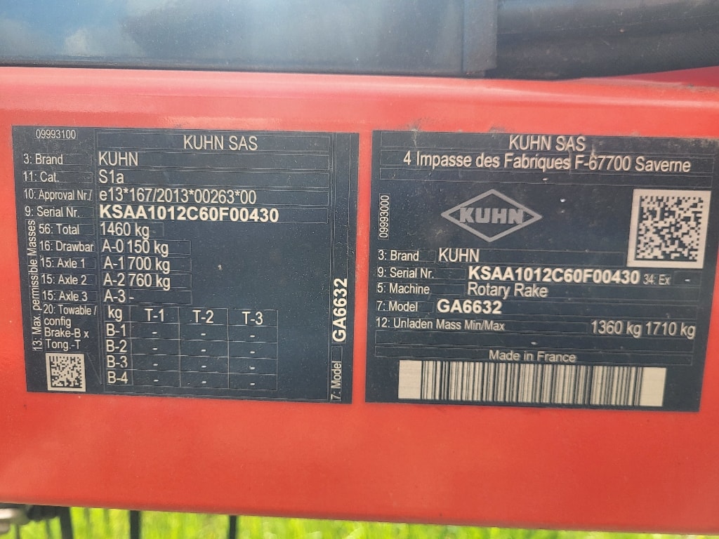 Andaineur KUHN GA6632 - photo slide 6