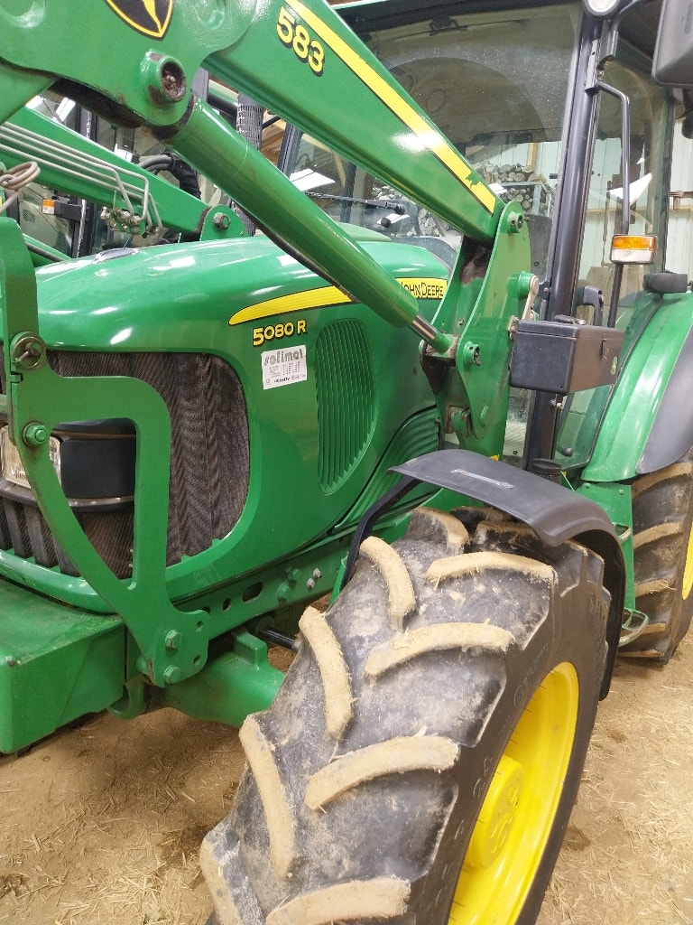 Tracteur chargeur JOHN DEERE 5080R - photo slide 2