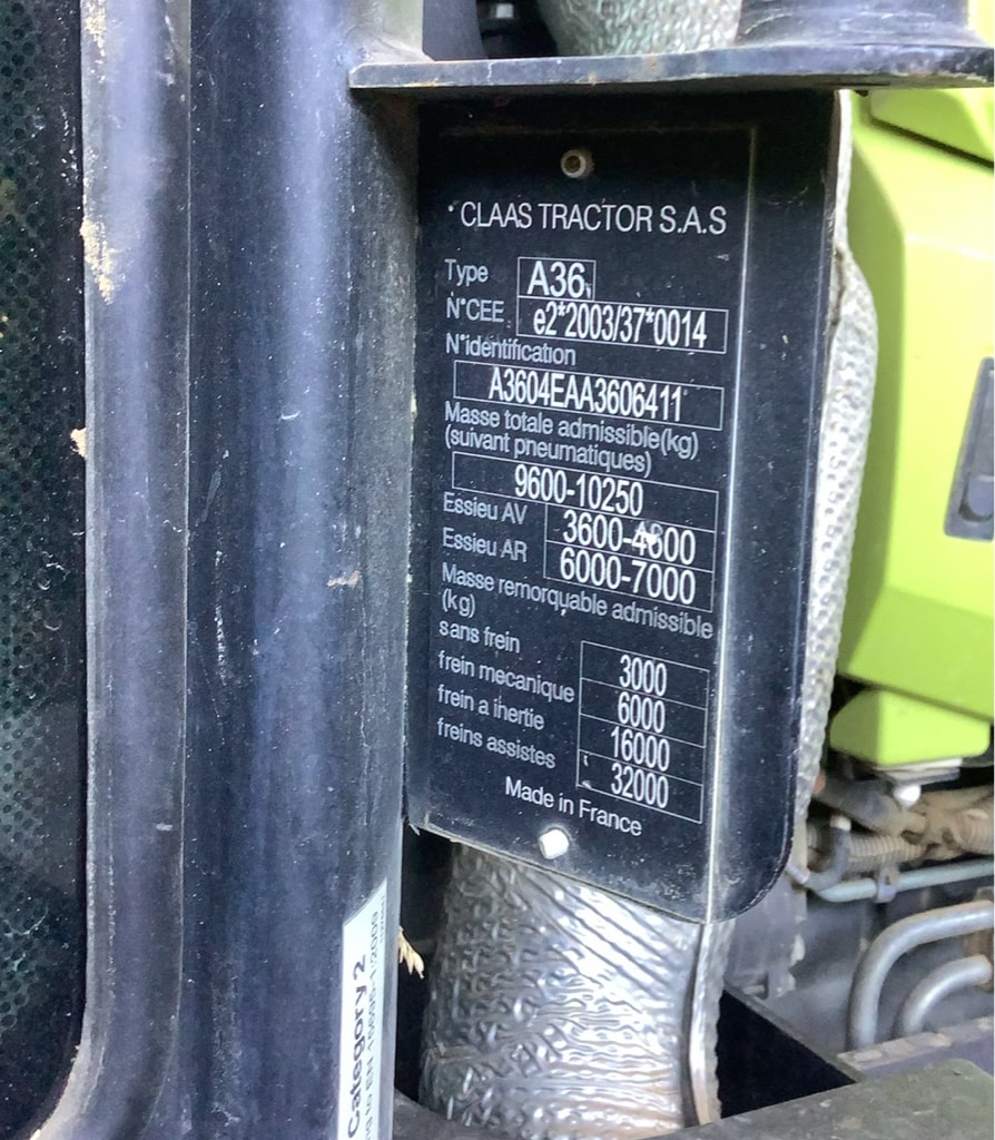 Tracteur CLAAS ARION 620 - photo slide 5