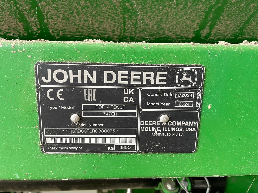 Moissonneuse JOHN DEERE S770i - photo slide 32