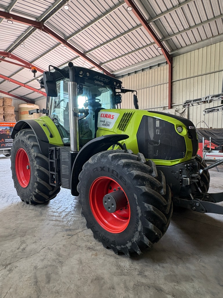 Tracteur CLAAS AXION 870 CMATIC - photo slide 1