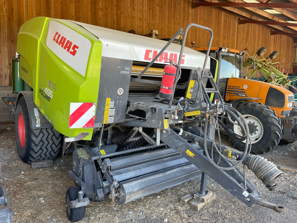 Presse enrubanneuse CLAAS Uniwrap 455 - photo slide 1