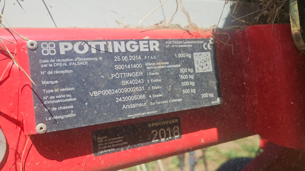 Andaineur POTTINGER TOP 611 A TOPTECH+ - photo slide 7