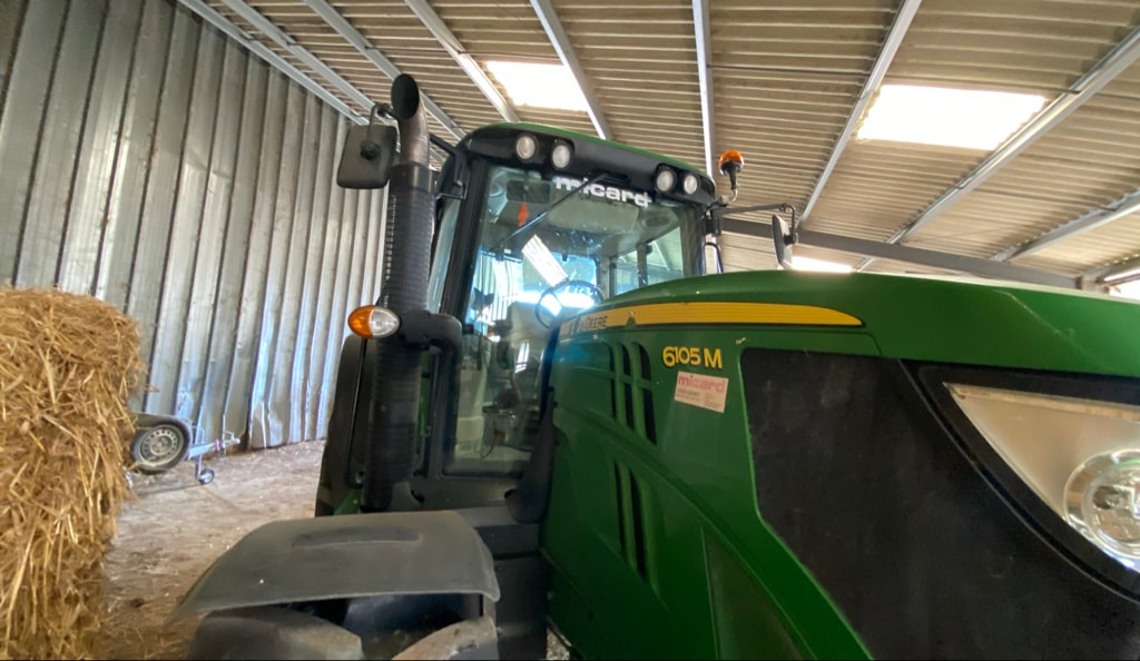 Tracteur JOHN DEERE 6105M - photo slide 9