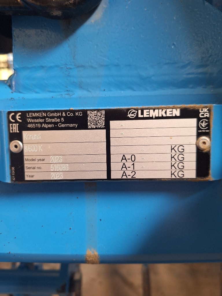 Vibroculteur LEMKEN Korund 8/600K - photo slide 4