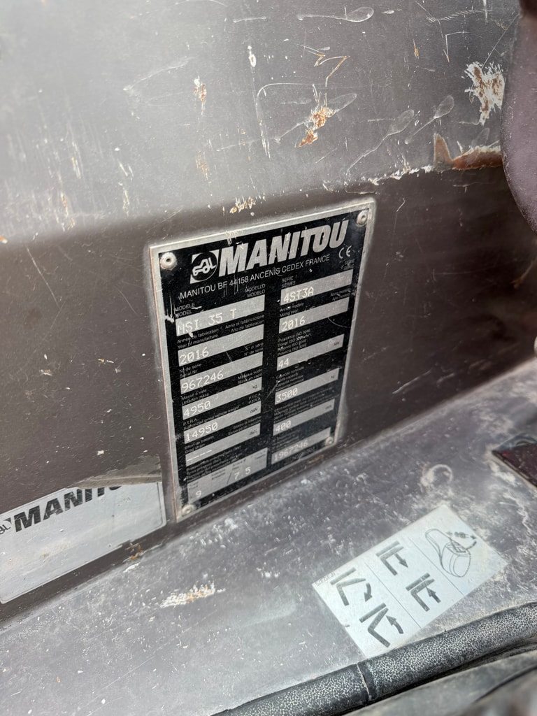 Chariot élévateur MANITOU MSI35T - photo slide 3