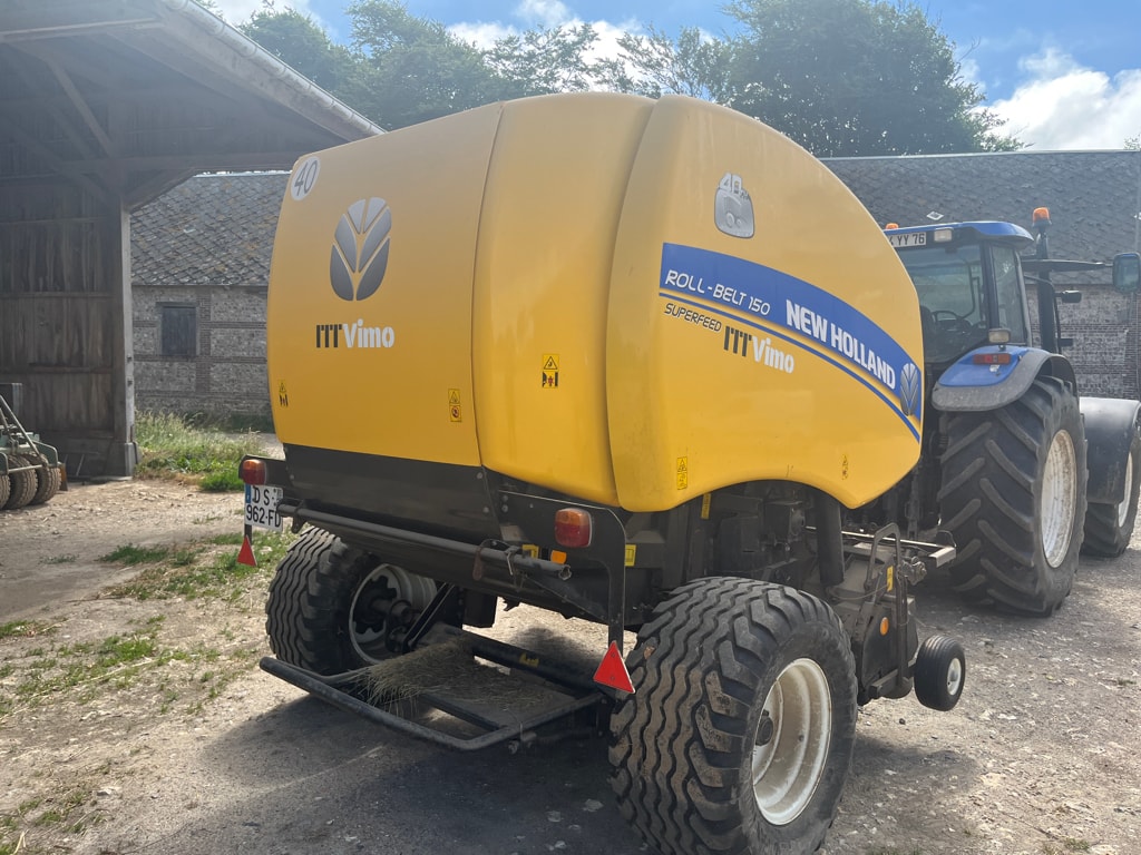 Presse balles rondes NEW HOLLAND Roll-belt 150 superfeed - photo slide 6
