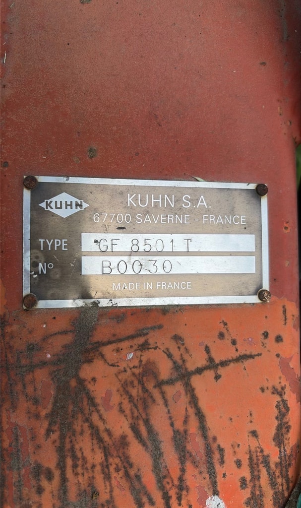 Faneuse KUHN GF 8501 T - photo slide 8