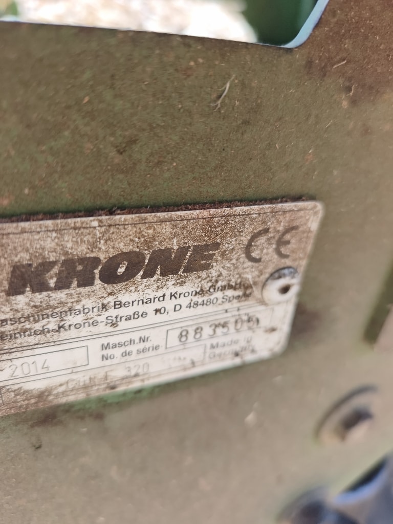 Faucheuse KRONE Easycut F 320 - photo slide 6