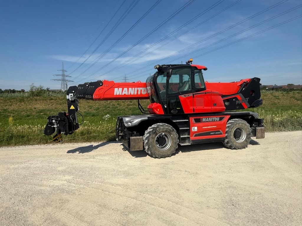 Telescopique MANITOU MRT 2600 Vision+ - photo slide 1