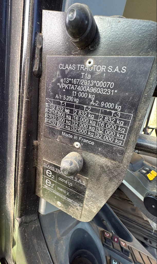 Tracteur CLAAS ARION 630 - photo slide 15
