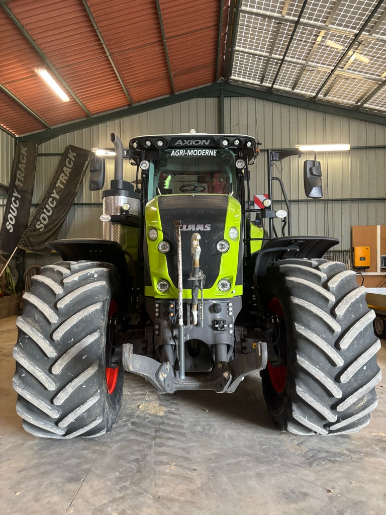 Tracteur à chenilles CLAAS AXION 930 TT - photo slide 7